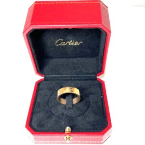 カルティエ　Cartier　ラブリング　K18　